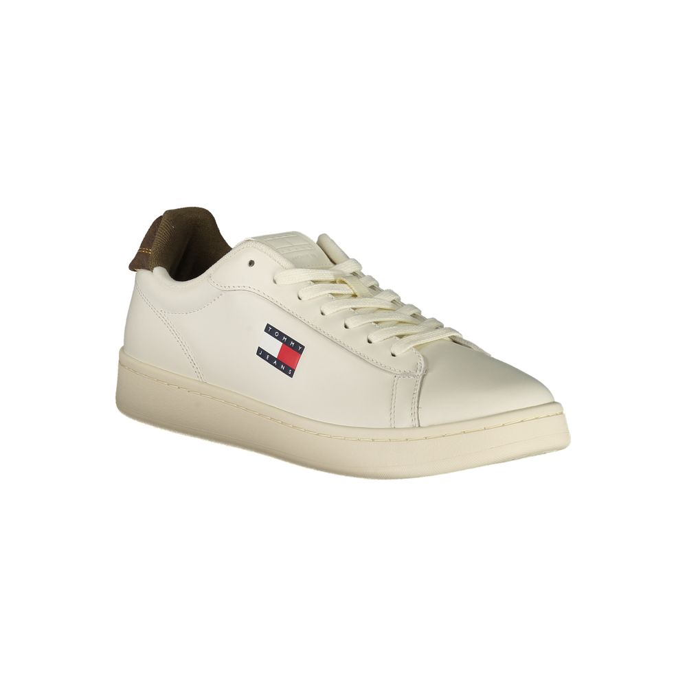 Tommy Hilfiger Bianco Polyurethane Men Sneaker - Image 2