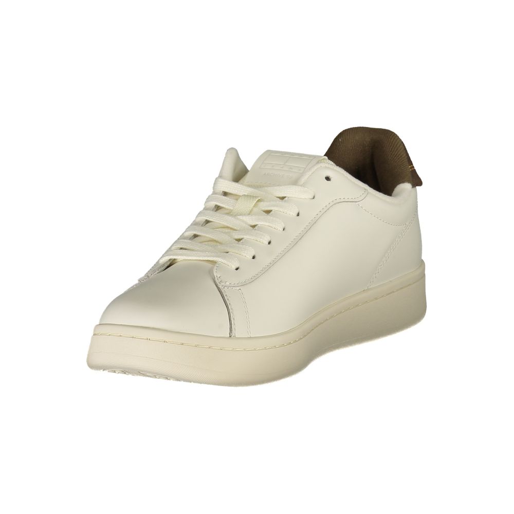 Tommy Hilfiger Bianco Polyurethane Men Sneaker - Image 3