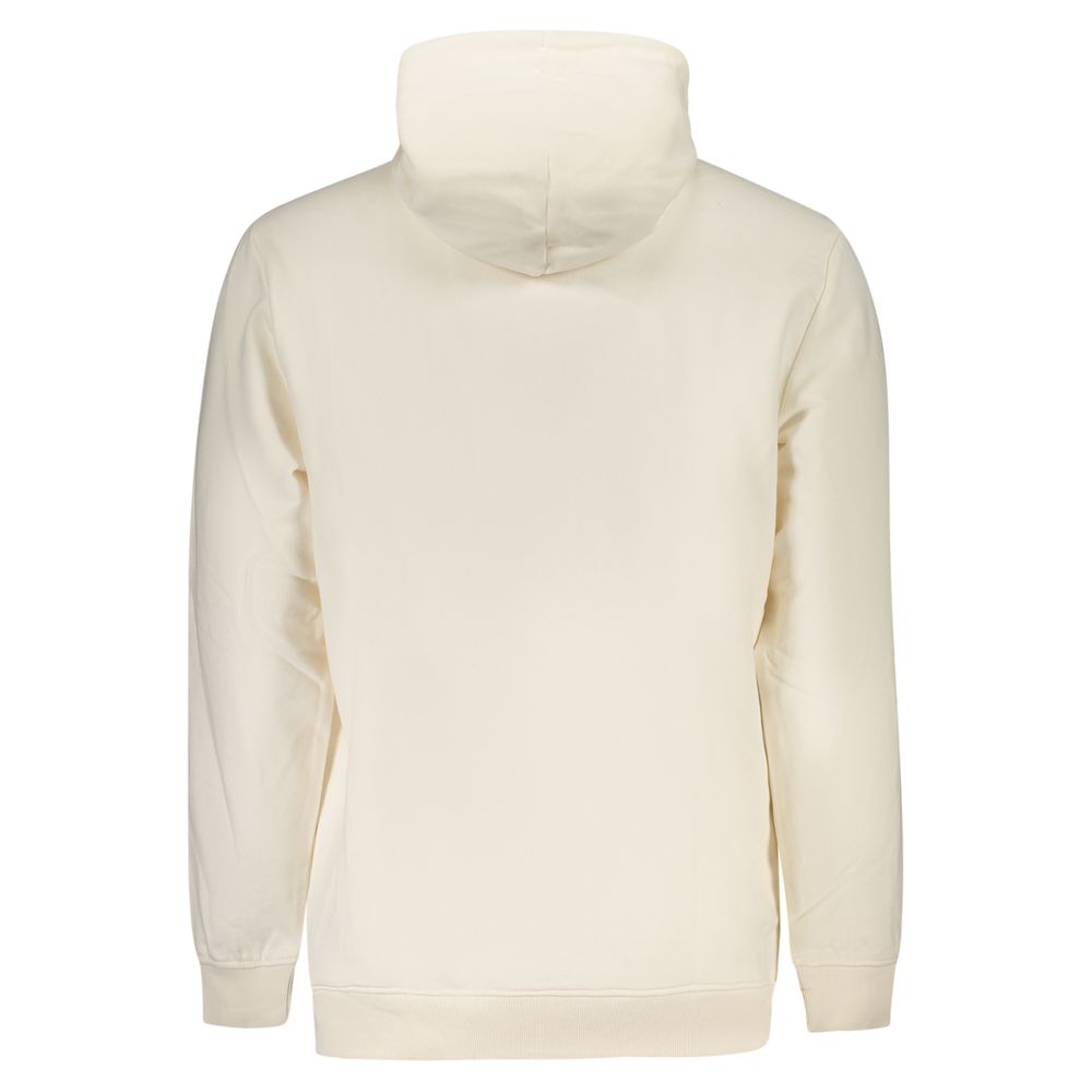 Tommy Hilfiger White Cotton Men's Hooded Sweatshirt - Image 2
