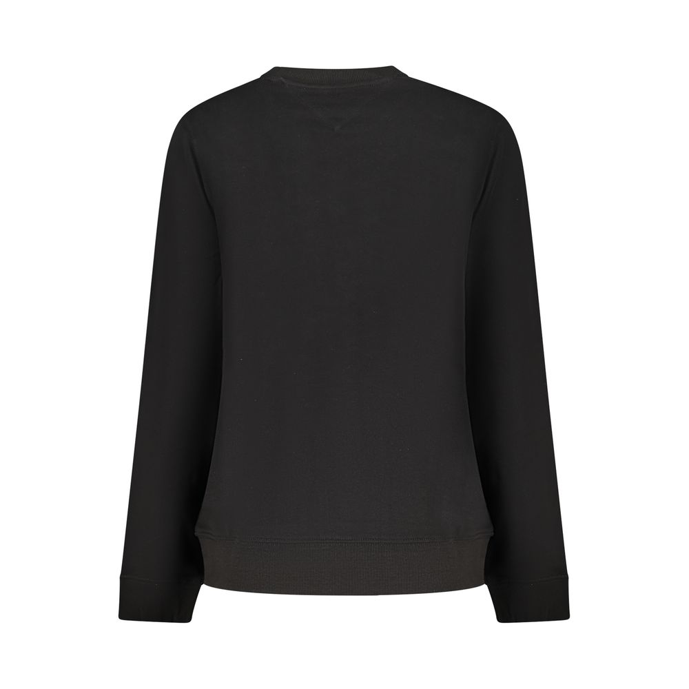 Tommy Hilfiger Black Cotton Women Sweatshirt - Image 2