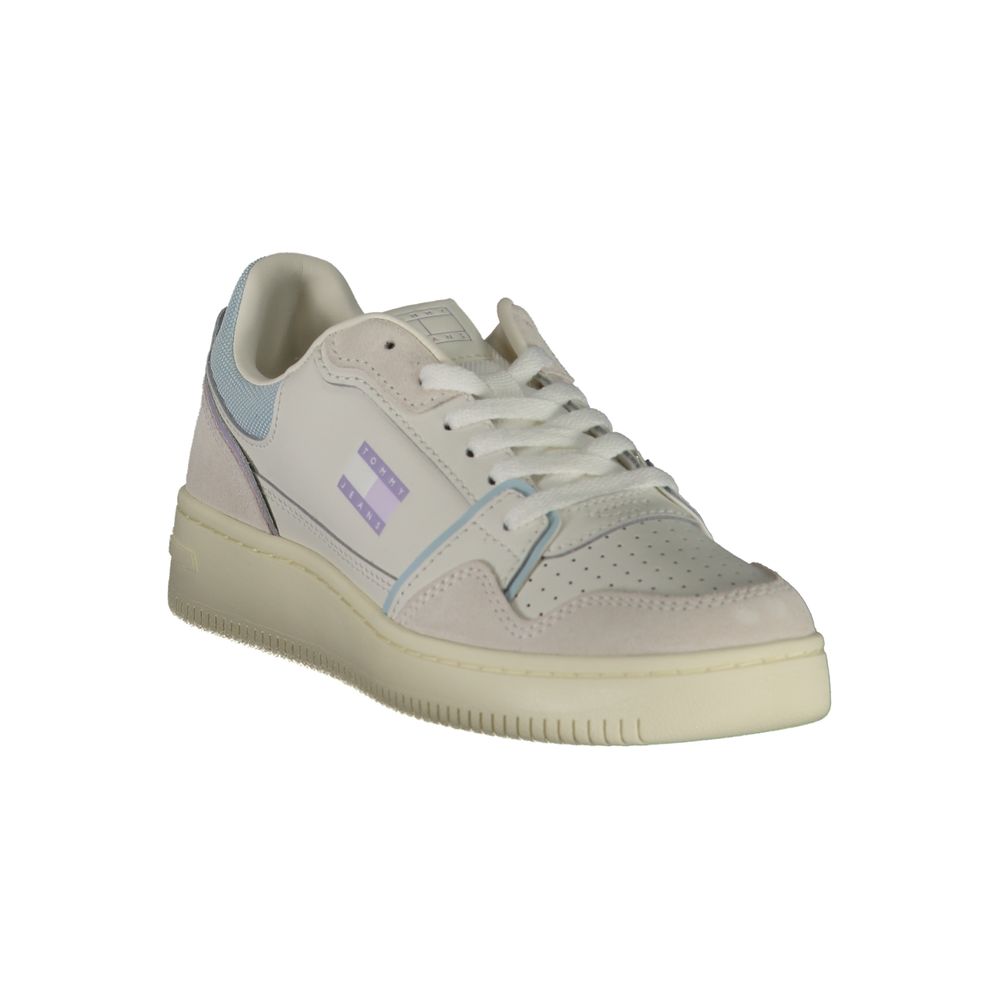 Tommy Hilfiger Bianco Polyurethane Women Sneaker - Image 2