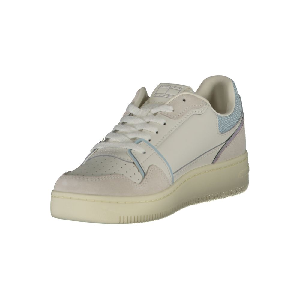 Tommy Hilfiger Bianco Polyurethane Women Sneaker - Image 3
