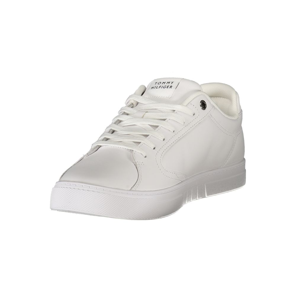 Tommy Hilfiger Bianco Leather Men Sneaker - Image 3