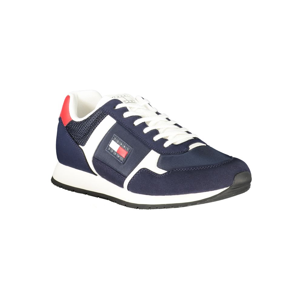 Tommy Hilfiger Blue Polyurethane Men Sneaker - Image 2