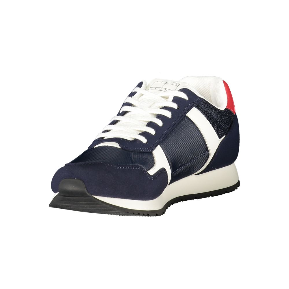 Tommy Hilfiger Blue Polyurethane Men Sneaker - Image 3