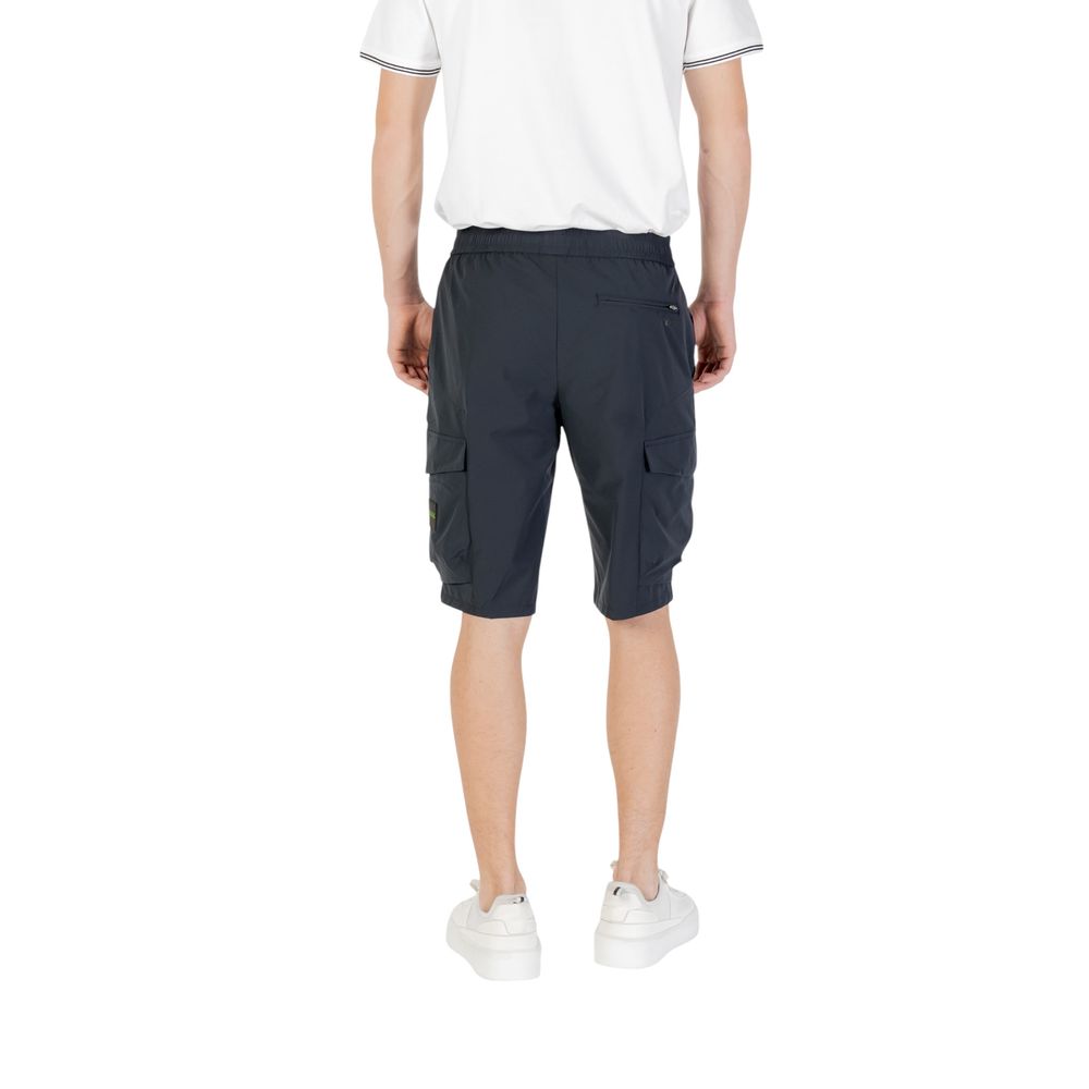 Hugo Boss Blue Polyester Bermuda Shorts - Image 2