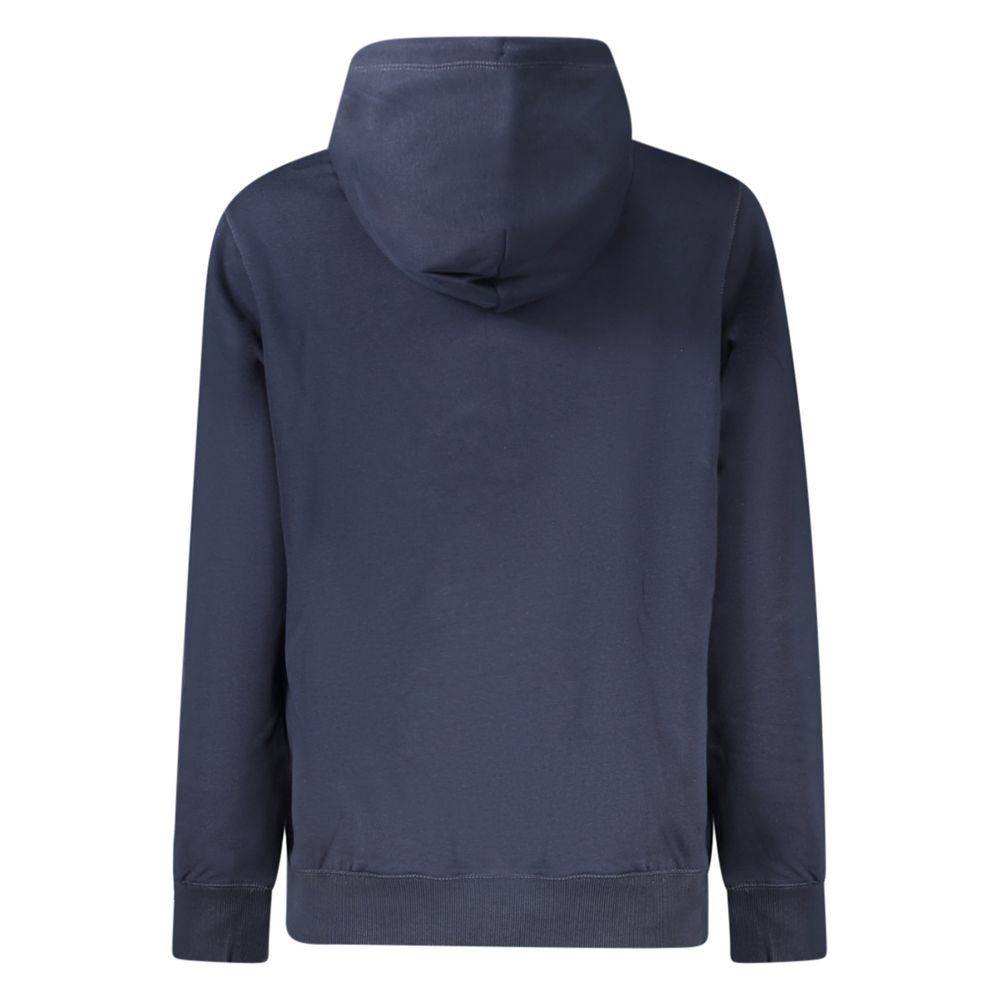 Tommy Hilfiger Blue Cotton Women's Hoodie - Image 2