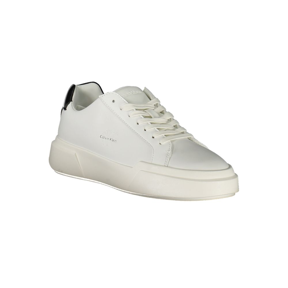 Calvin Klein Bianco Polyurethane Women Sneaker - Image 2