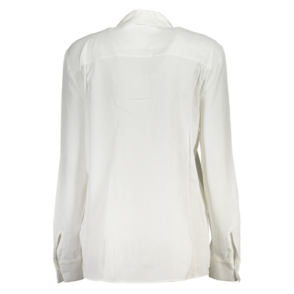 Tommy Hilfiger Bianco Viscose Women Shirt - Image 2