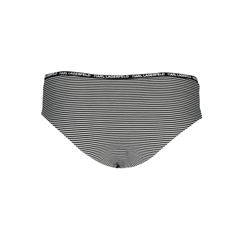Karl Lagerfeld Black Polyamide Women's Swim Briefs - Image 2