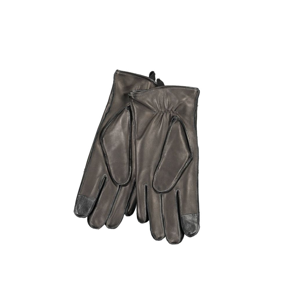 Calvin Klein Nero Wool Men Glove - Image 2