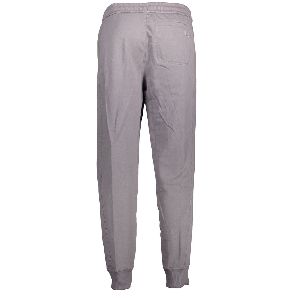 Calvin Klein Grigio Cotton Men Sport Trouser - Image 2