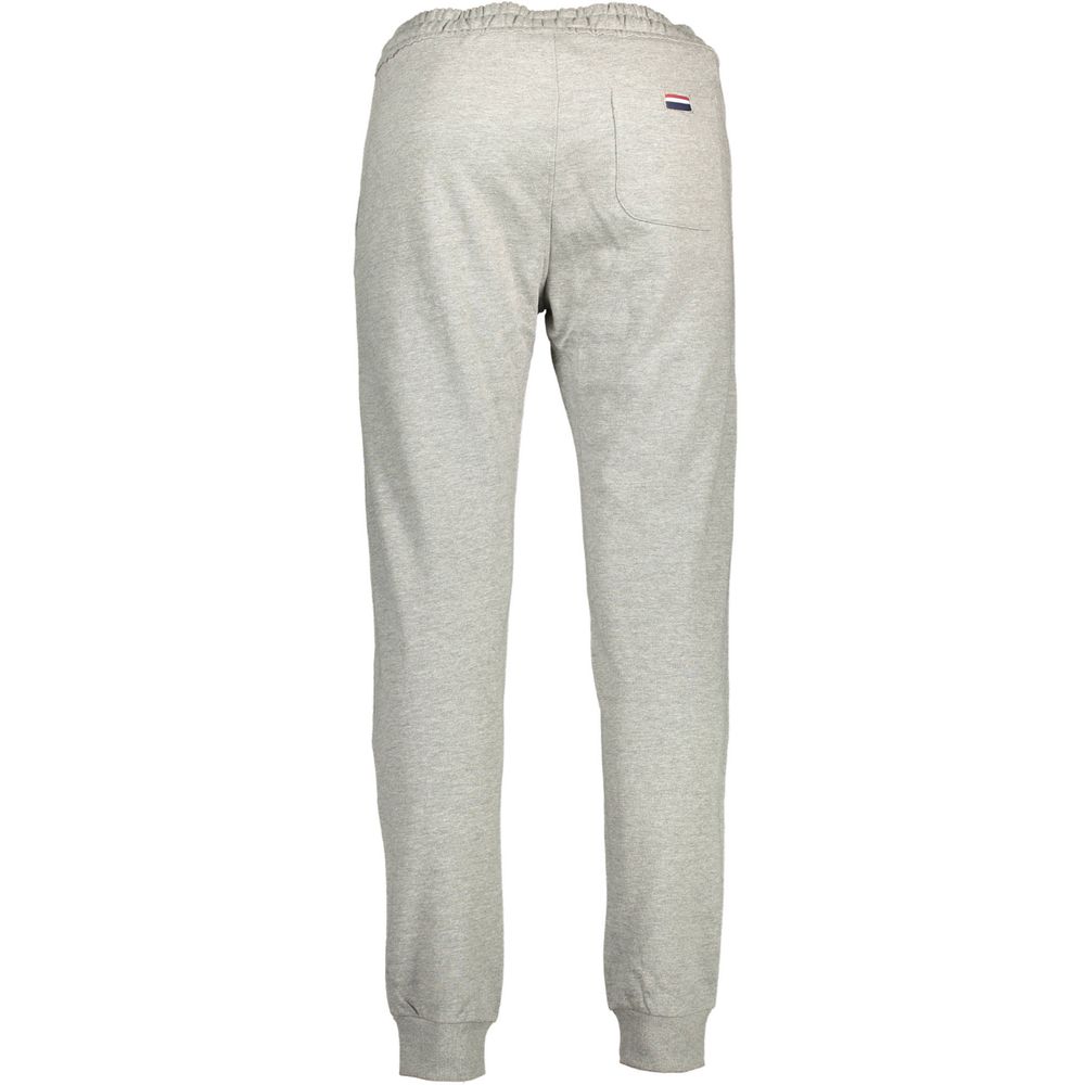 U.S. POLO ASSN. Gray Cotton Men's Trousers - Image 2