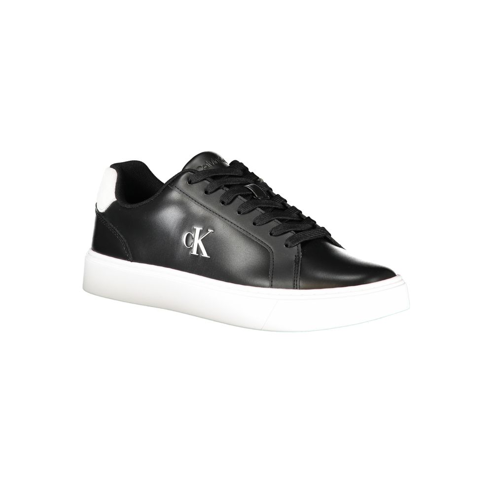 Calvin Klein Black Polyurethane Men Sneaker - Image 2