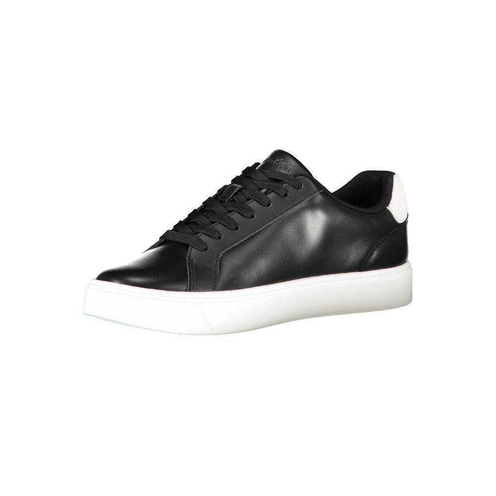 Calvin Klein Black Polyurethane Men Sneaker - Image 3