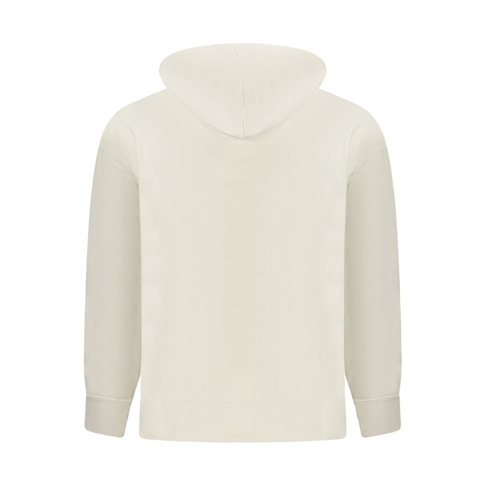 Calvin Klein Beige Cotton Men's Hoodie - Image 2