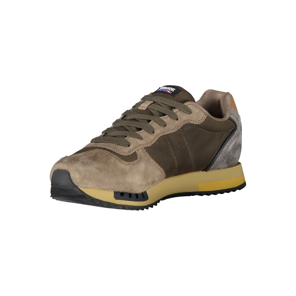 Blauer Green Leather Men Sneaker - Image 3