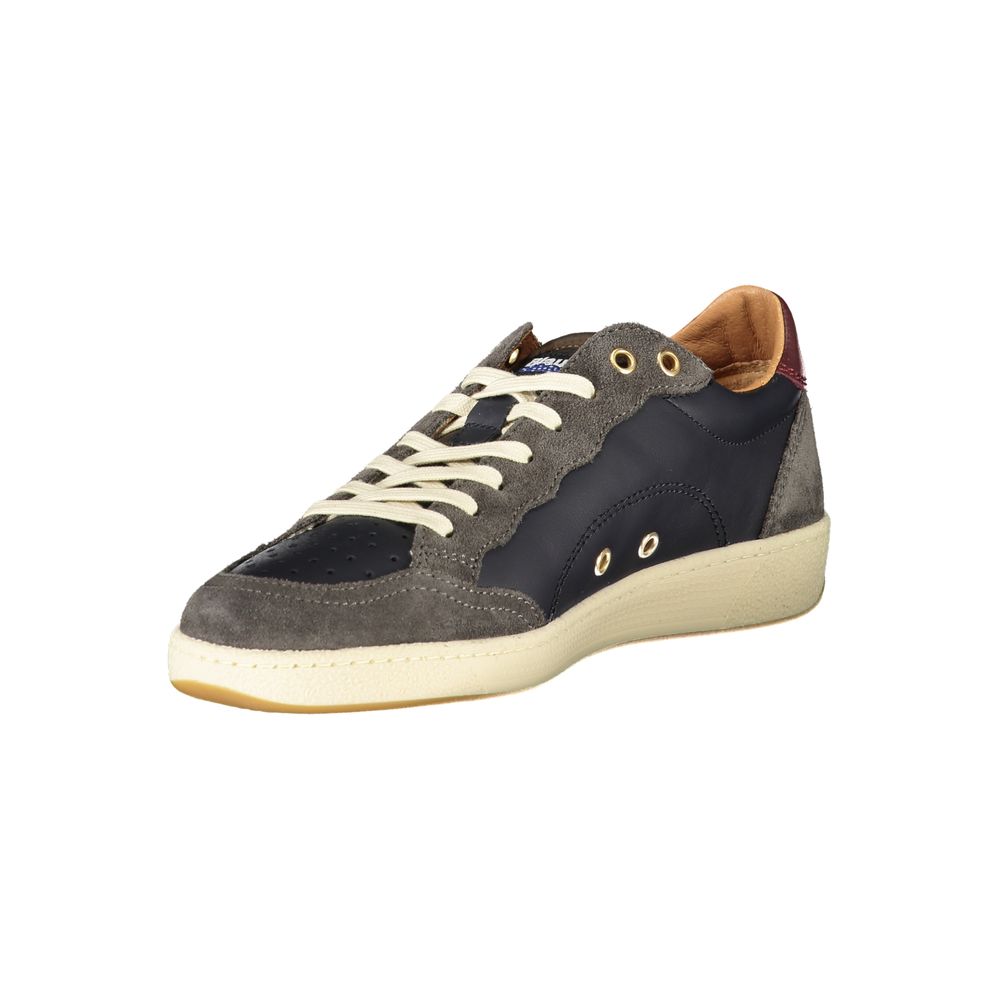 Blauer Blue Leather Men Sneaker - Image 3