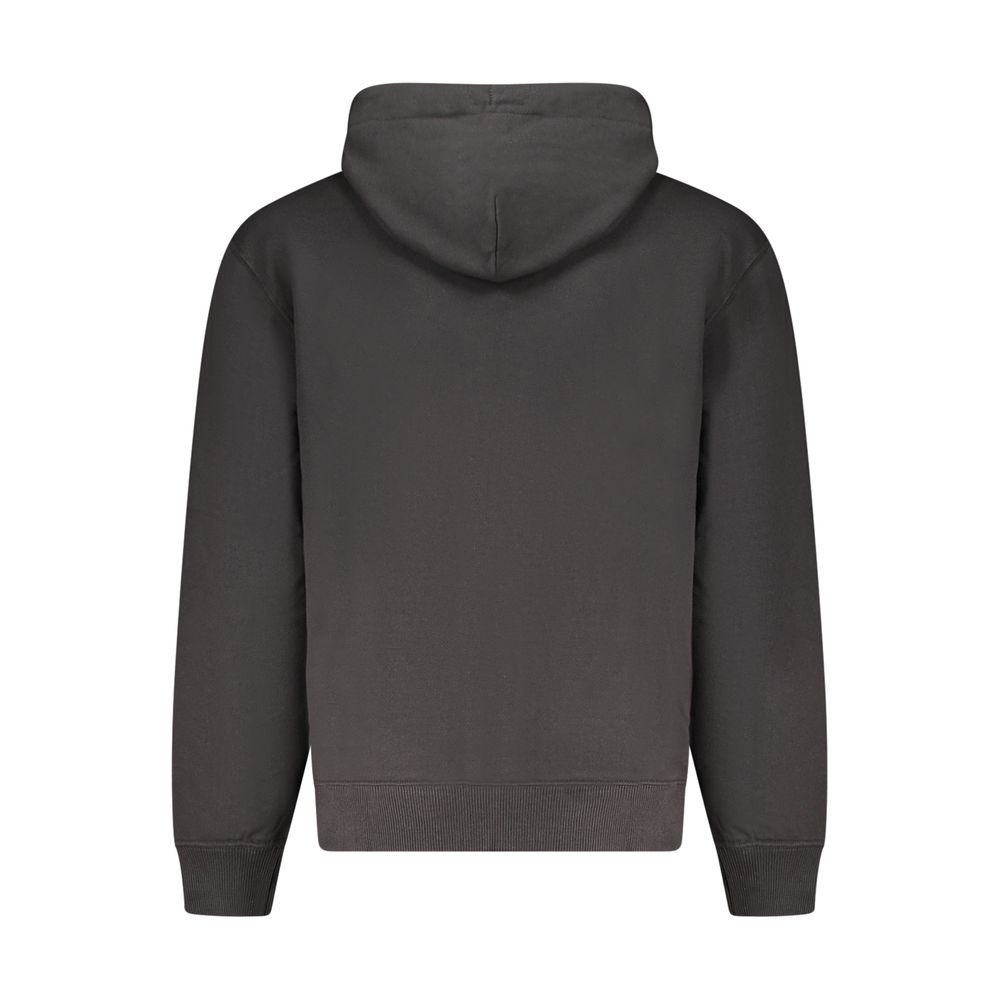 Calvin Klein Nero Cotton Mens Hoodie - Image 2