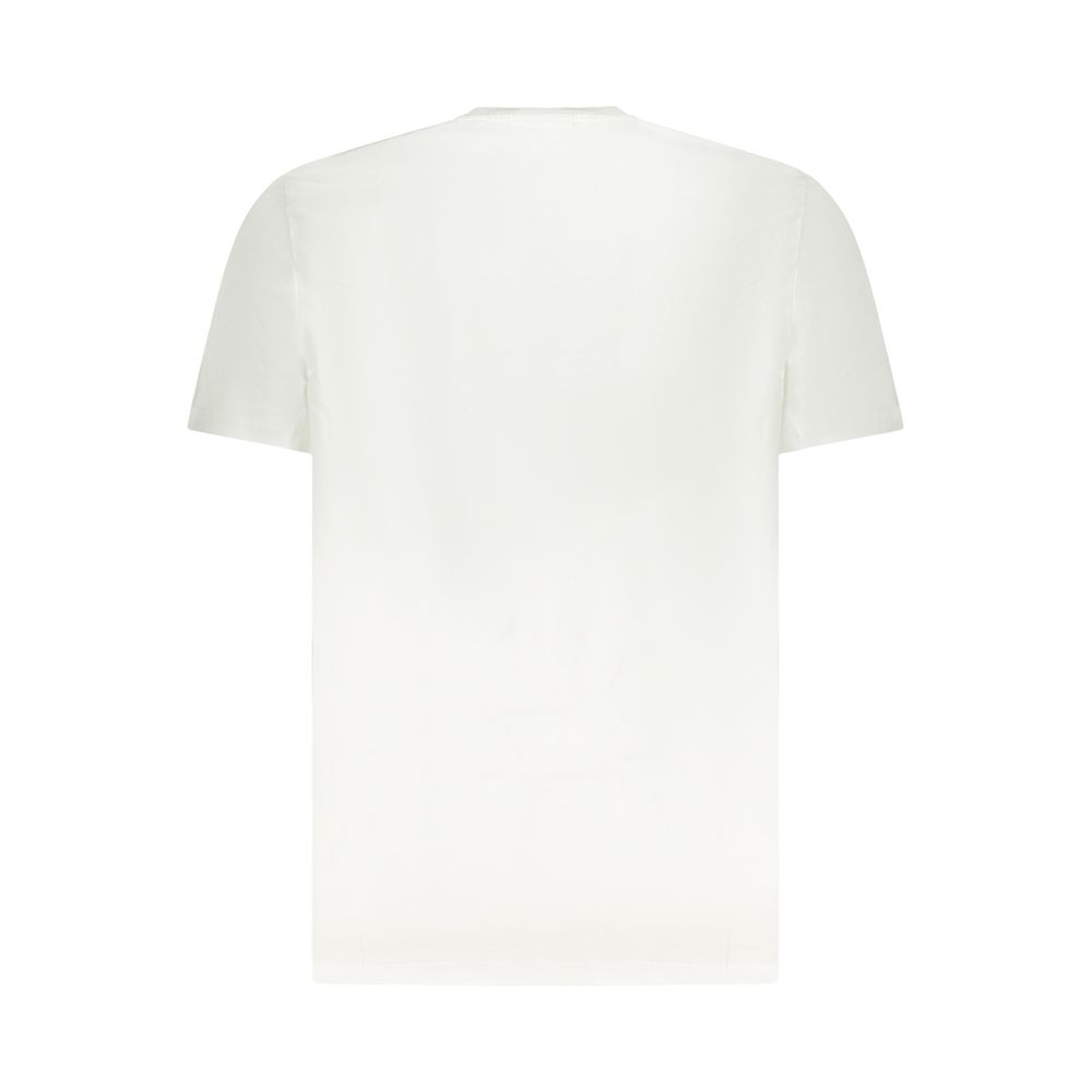 Calvin Klein Bianco Cotton Men T-Shirt - Image 2