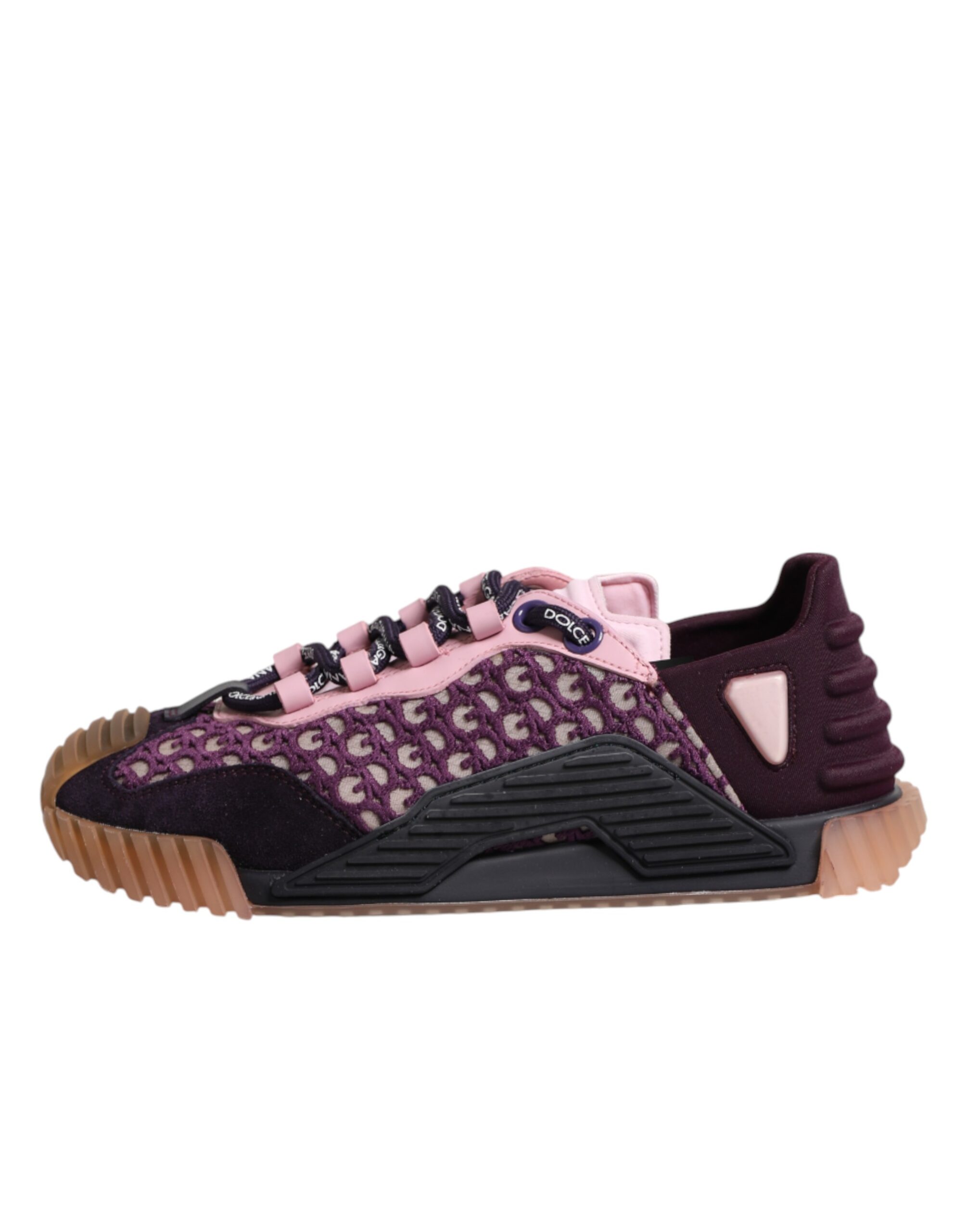 Dolce & Gabbana Multicolor Logo Low Top NS1 Sneakers Shoes - Image 5