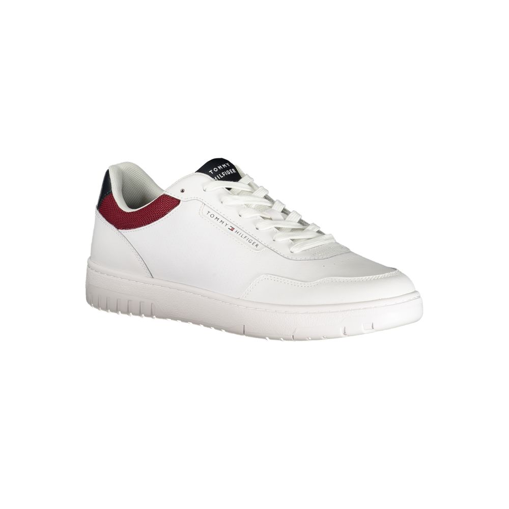 Tommy Hilfiger Bianco Polyurethane Men Sneaker - Image 2
