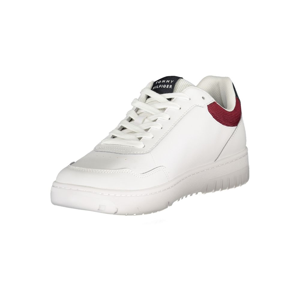 Tommy Hilfiger Bianco Polyurethane Men Sneaker - Image 3