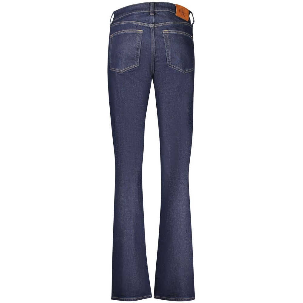 Calvin Klein Blu Cotton Women Jeans - Image 2