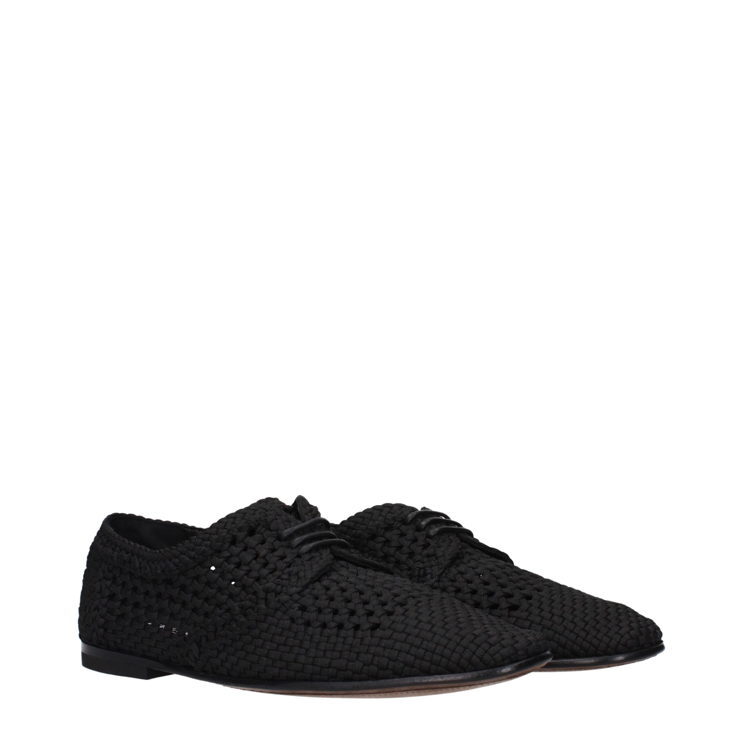 Dolce & Gabbana Black Fabric Oxfords And Derbies - Image 2