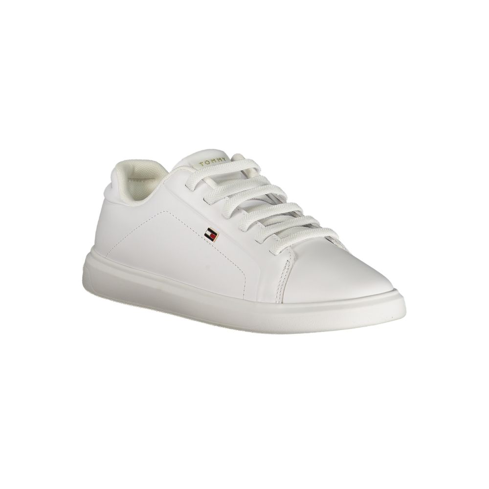 Tommy Hilfiger Bianco Polyurethane Women Sneaker - Image 2