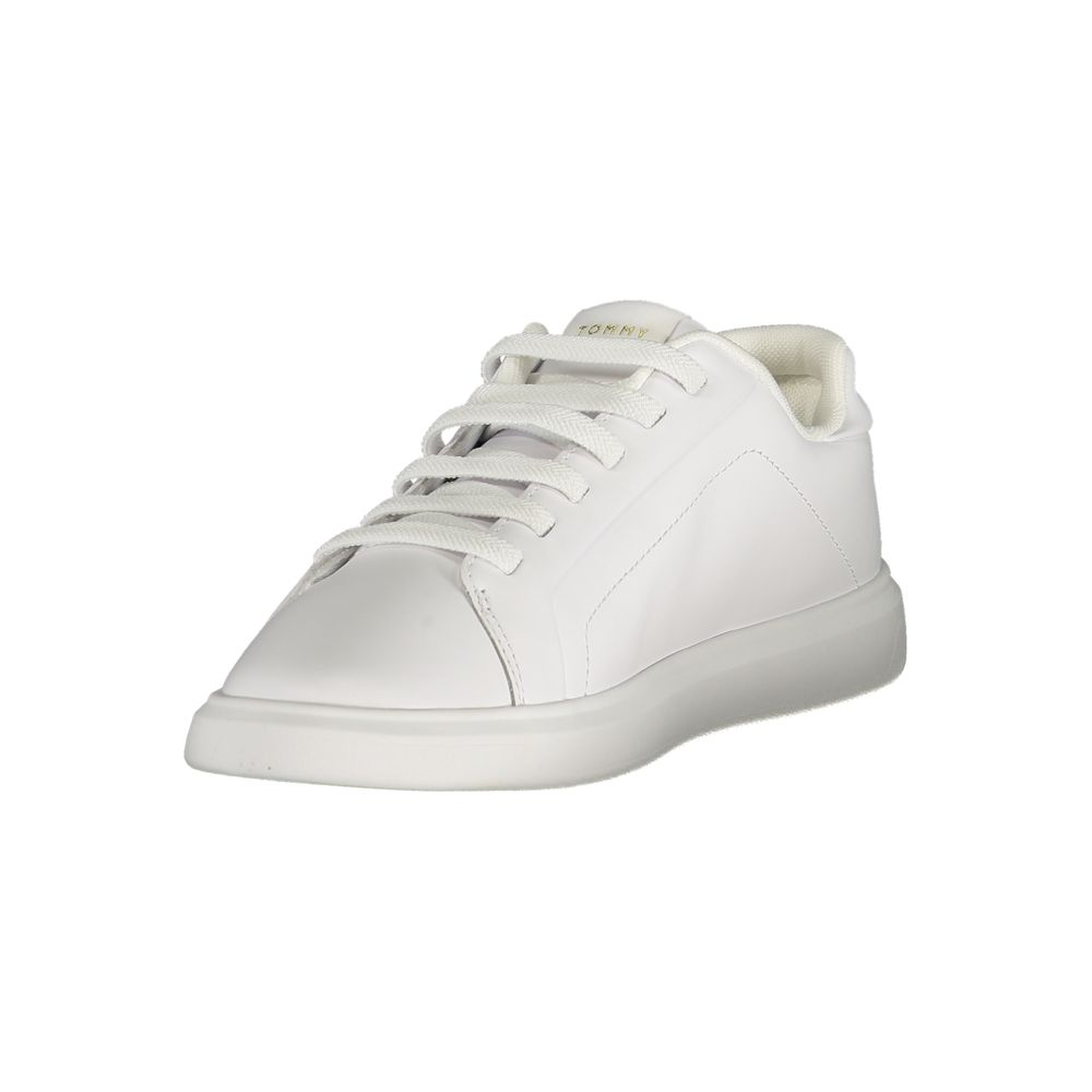 Tommy Hilfiger Bianco Polyurethane Women Sneaker - Image 3