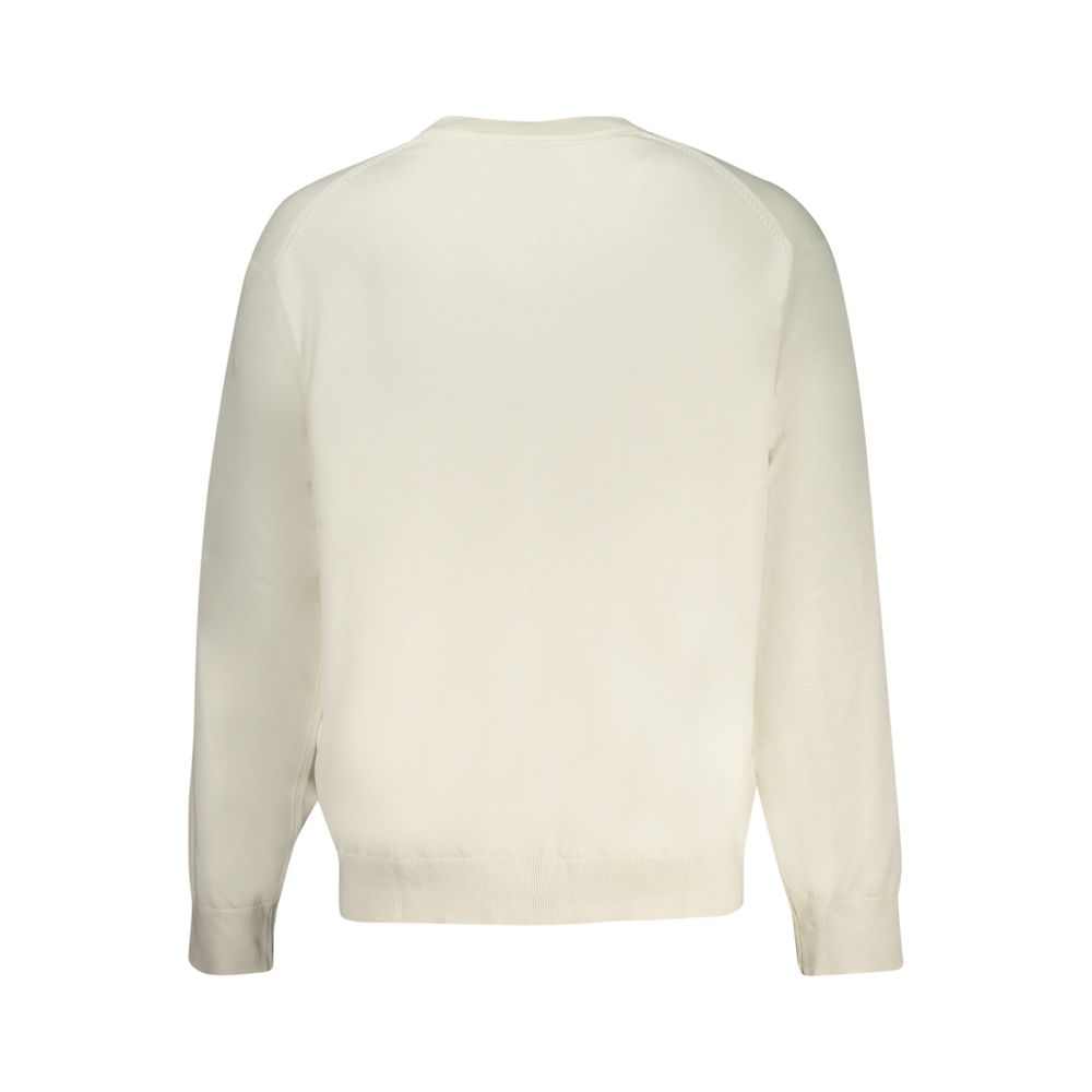 Calvin Klein White Cotton Men Sweater - Image 2