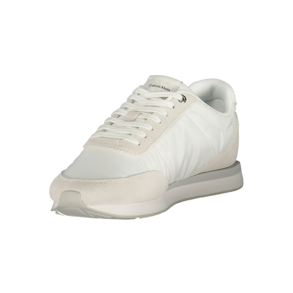 Calvin Klein White Recycled Polyester Men Sneaker - Image 3