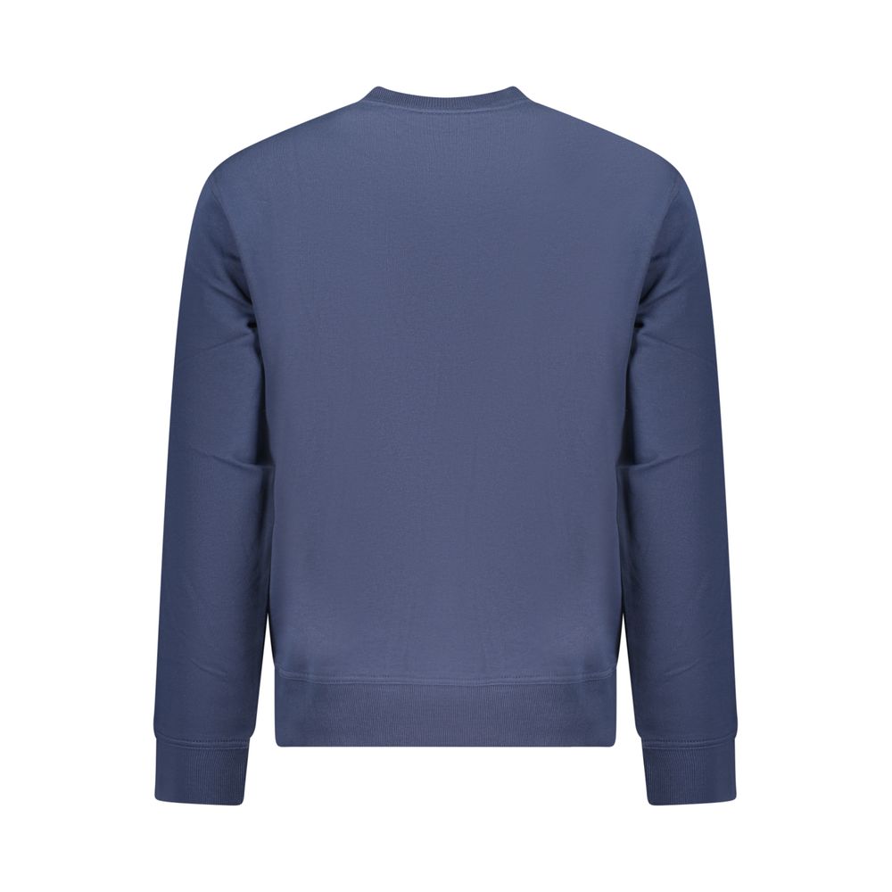 Hugo Boss Blue Cotton Men's Sweatshirt - Image 2