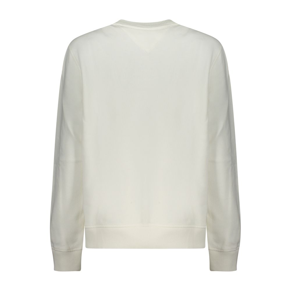 Tommy Hilfiger Bianco Cotton Women Sweatshirt - Image 2