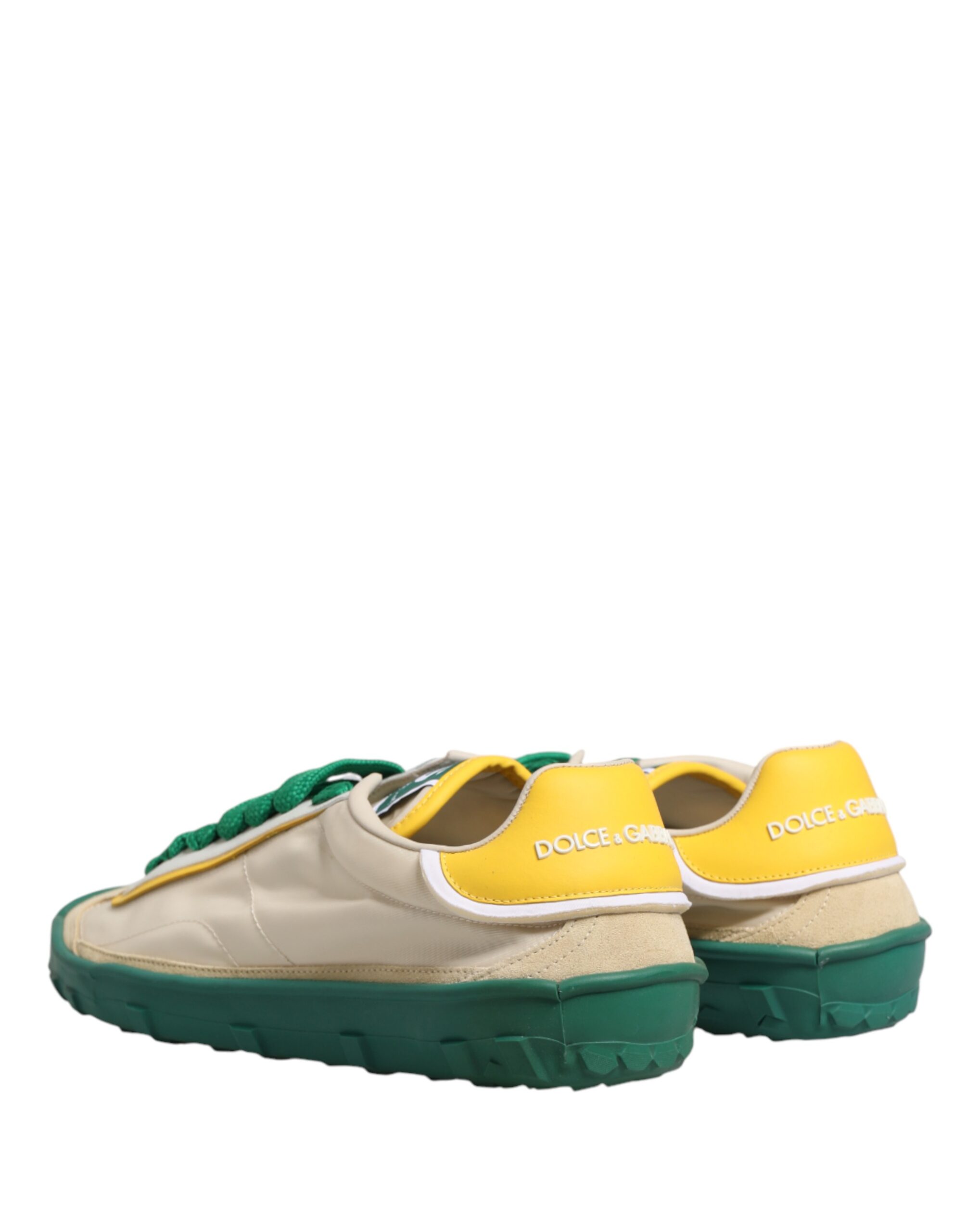 Dolce & Gabbana Multicolor Old Runner Lace Up Sneakers Shoes - Image 4