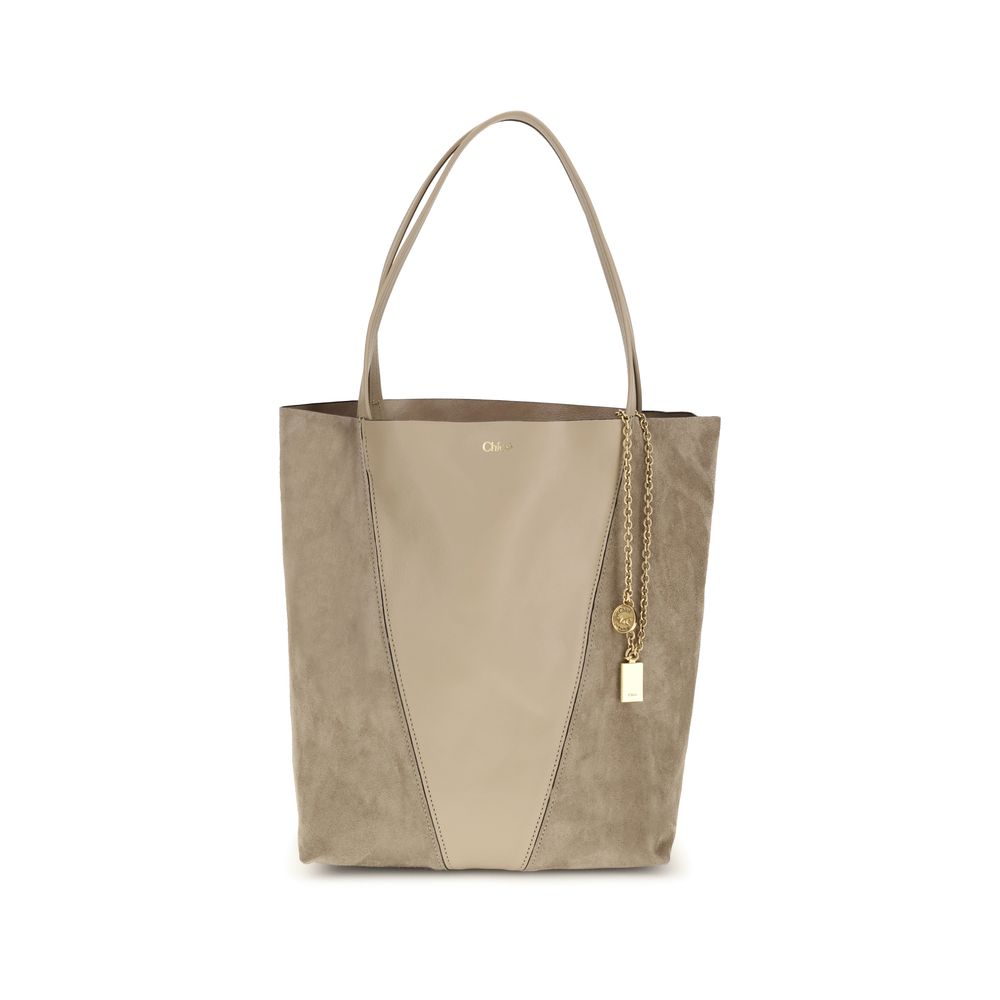 ChloƩ Beige Calf Leather Bos Taurus Shoulder Bag