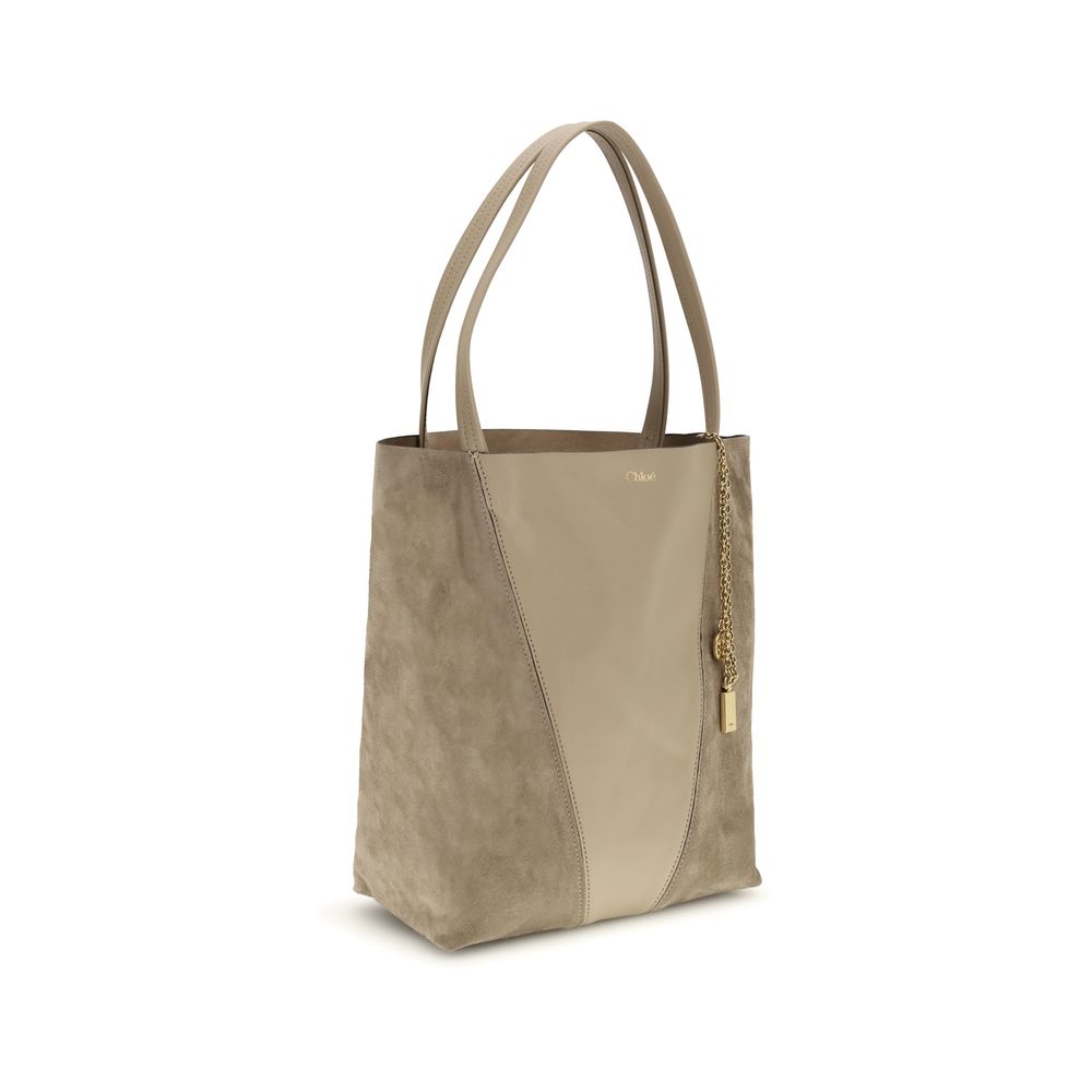 ChloƩ Beige Calf Leather Bos Taurus Shoulder Bag - Image 2