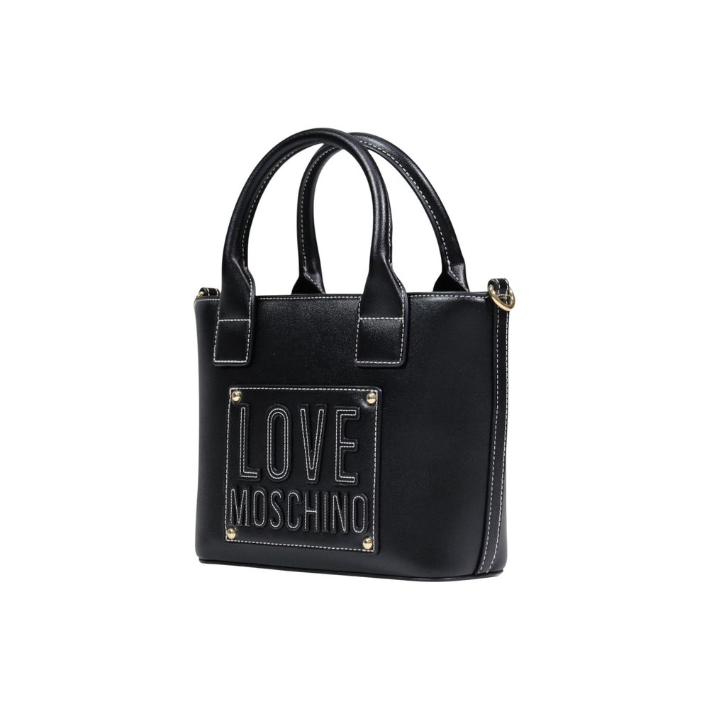 Love Moschino Black Polyethylene Handbag - Image 2