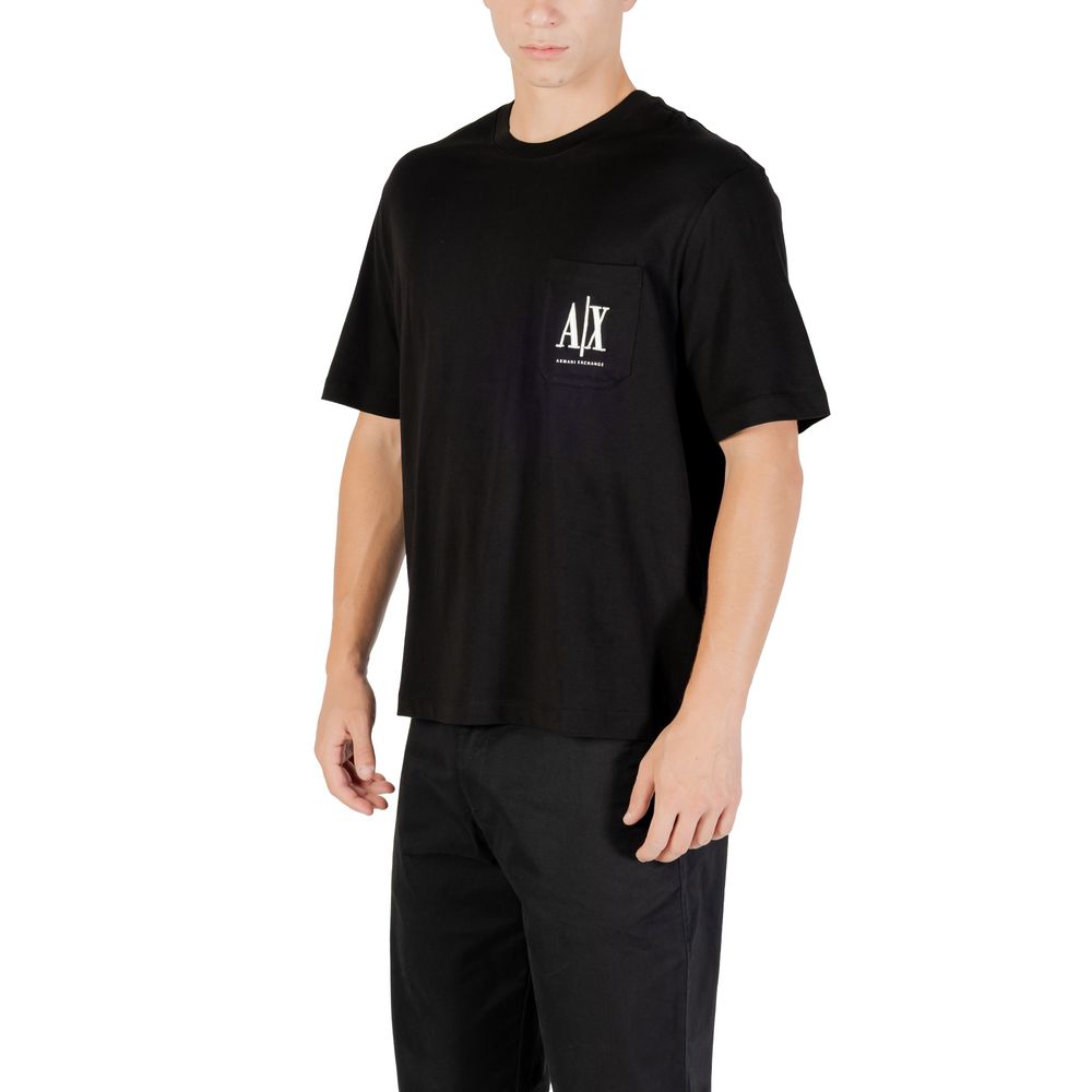 Armani Exchange Black Cotton Sportswear - Image 3