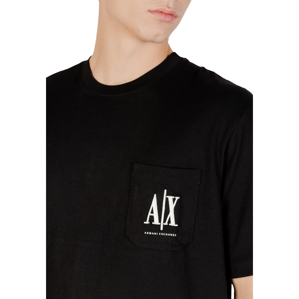 Armani Exchange Black Cotton Sportswear - Image 5