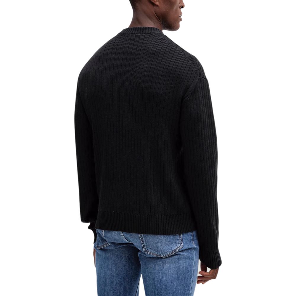 Calvin Klein Jeans Black Cotton Sweatshirt - Image 2
