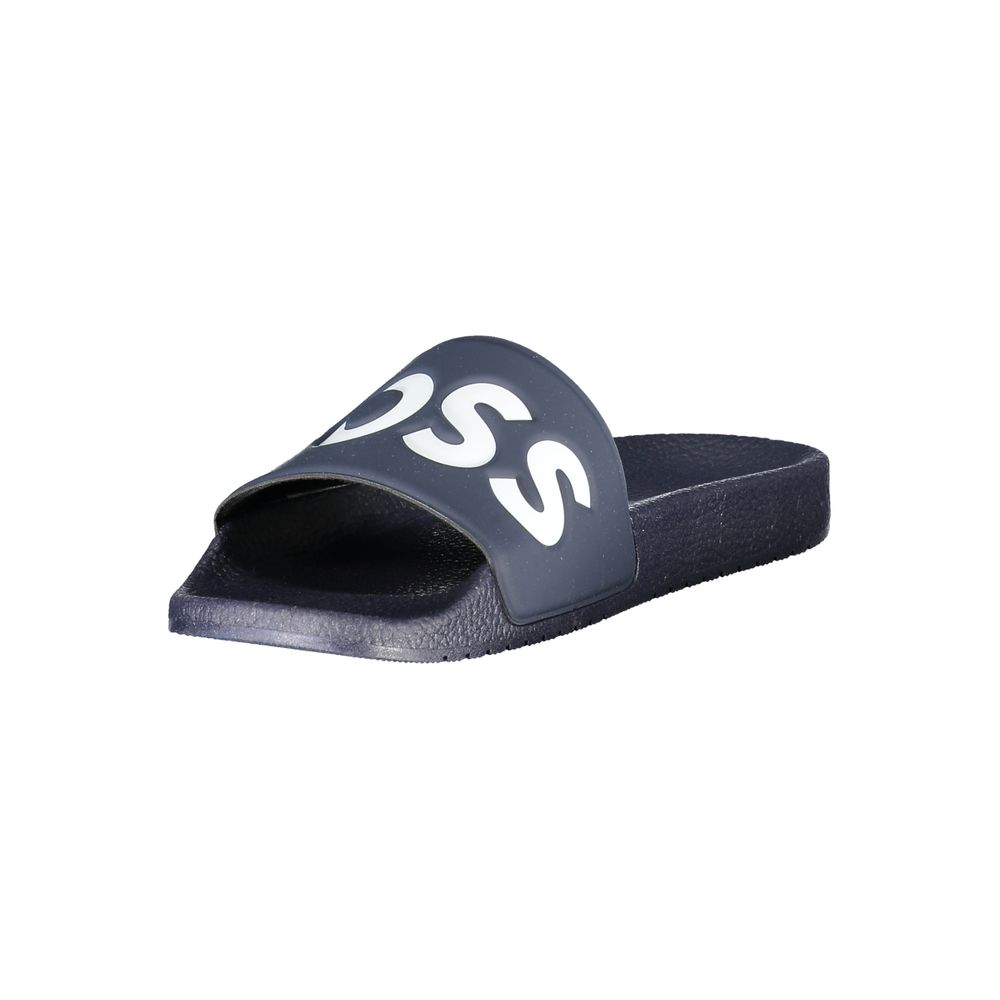 Hugo Boss Blu Poliuretano Men Ciabatta - Image 3