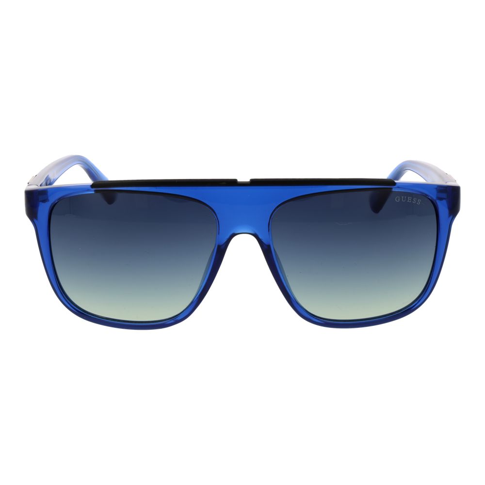 Guess Blue Stainless Steel Sunglasses - Image 2