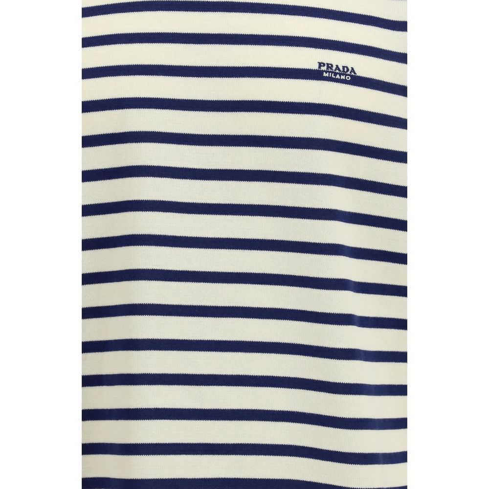 Prada Blue Cotton Sweatshirt - Image 3