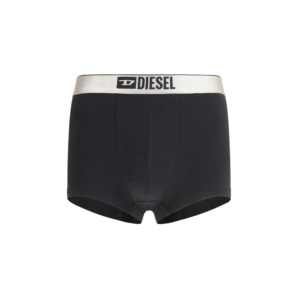 Diesel Black Cotton Boxers - Image 2