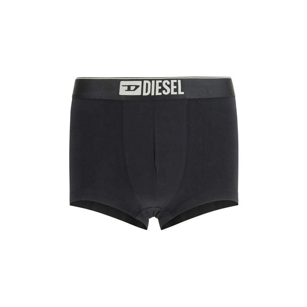 Diesel Black Cotton Boxers - Image 3