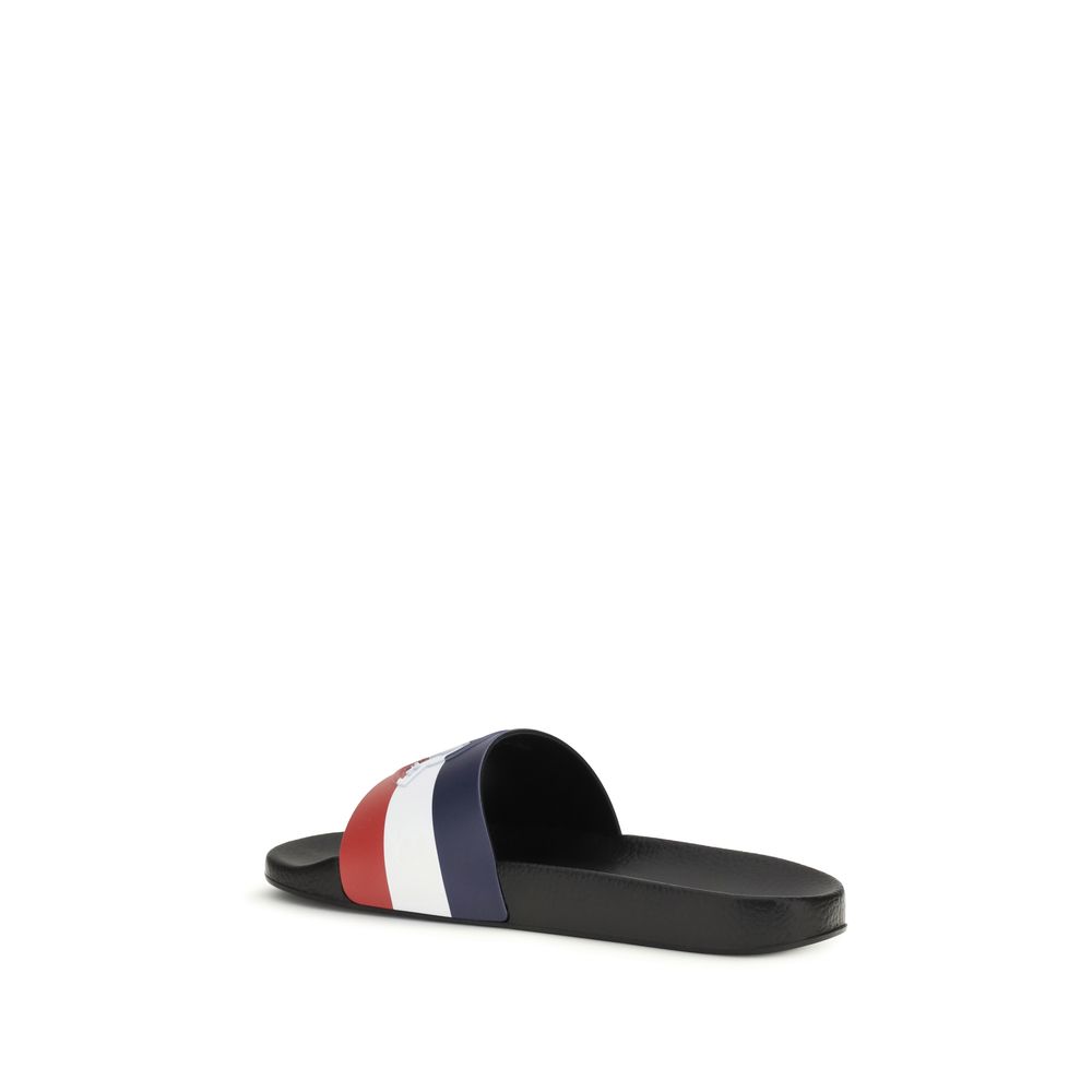 Moncler Multicolor Rubber Sandals - Image 3