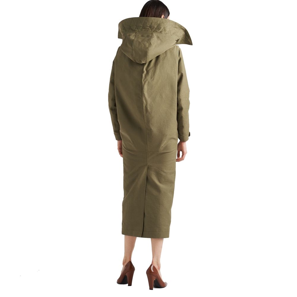 Prada Bicolor Polyamide Coat - Image 3