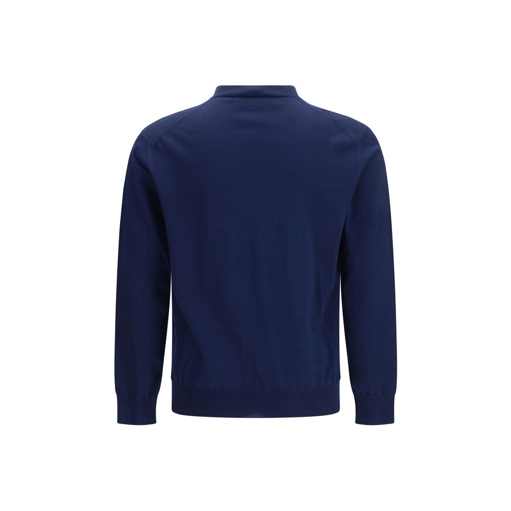 Prada Blue Cotton Sweatshirt - Image 2